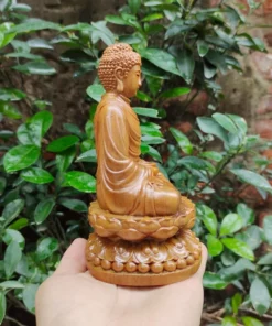 Gautama Buddha Statue on Lotus, 5.9