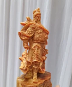 God of War Guan Yu Statue, Feng Shui Protector, 7.9