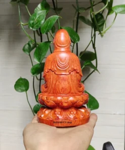 Handcrafted Guanyin Buddha Statue 5.9