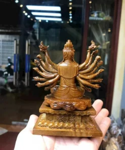 Wooden Cundi Bodhisattva Statue - 5.1